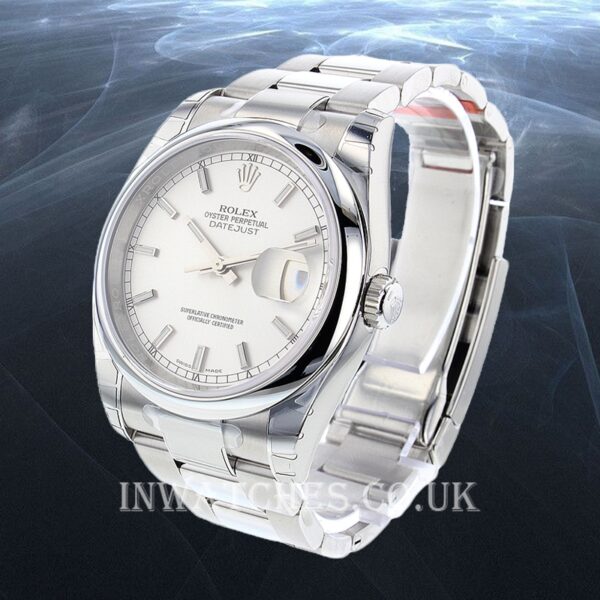 Rolex Datejust Men's 36mm 116200SSO Automatic Oyster Bracelet - Image 3